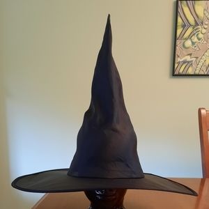 Vintage 1990s Spearhead Ind Inc Black Witch Hat Halloween Costume Accessory